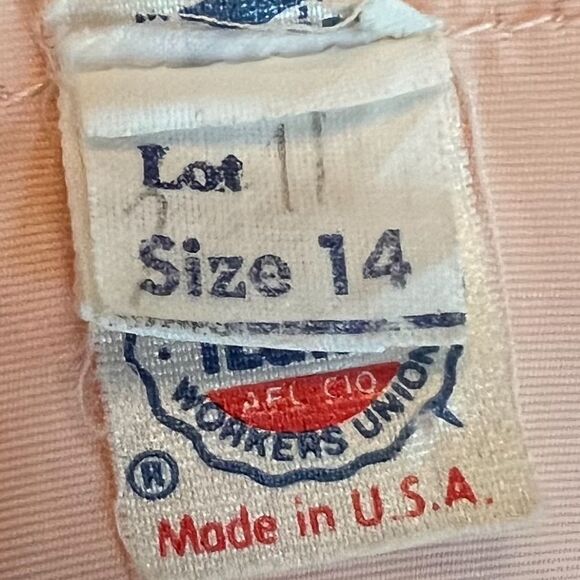 Patra Formal Party Dress Womens Sz 14
Peach Vintage 80's Rhinestone Patch Union - Picture 9 of 10